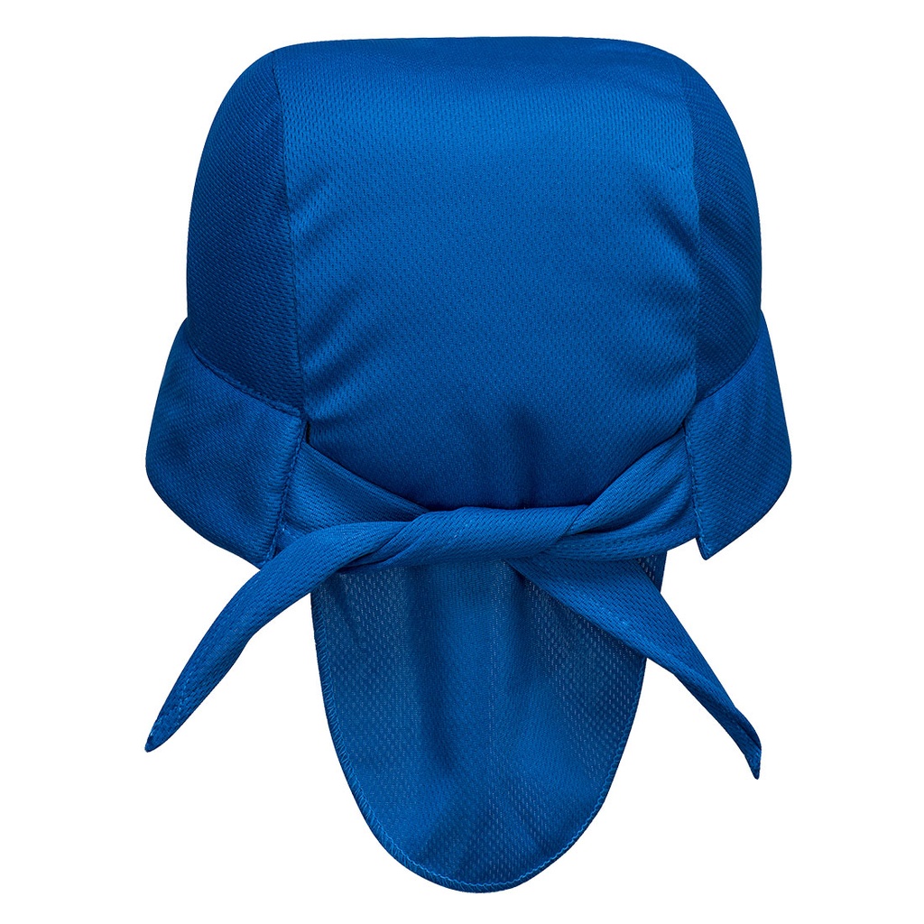 Portwest Kühlbandana – Blau – Rückansicht