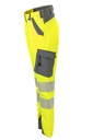 Planam Damen Bundhose Norit Warnschutz – Warngelb/Grau – Seitenansicht links