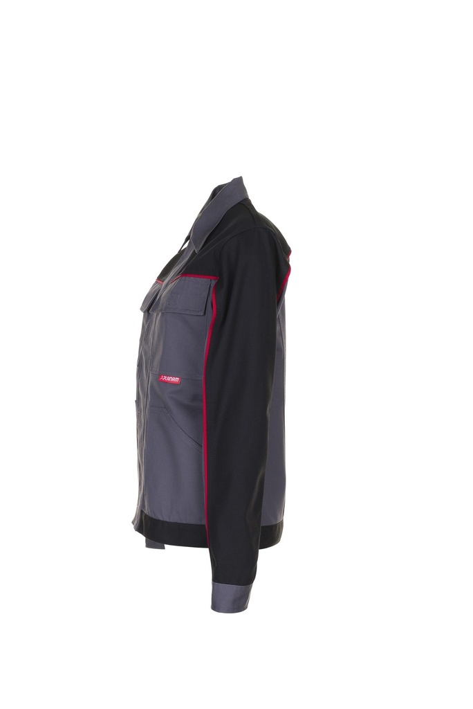 Planam Damen Bundjacke Highline – Dunkelgrau – Seitenansicht links