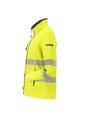 Planam Damen Hybridjacke Norit Warnschutz – Warngelb – Seitenansicht links