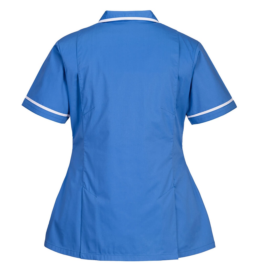 Portwest Damen-Stretch-Tunika – Himmelblau – Rückansicht