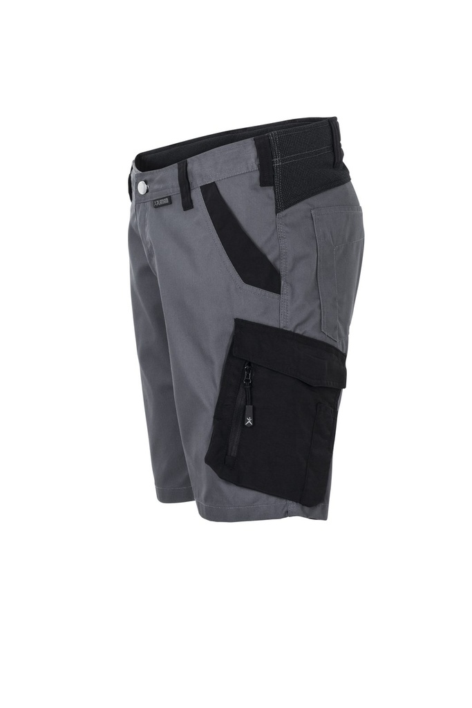 Planam Damen Shorts Norit – Dunkelgrau – Seitenansicht links
