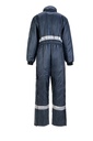 Planam Gefrierhaus Overall Kühl-/Gefrierhaus – Marineblau – Rückansicht