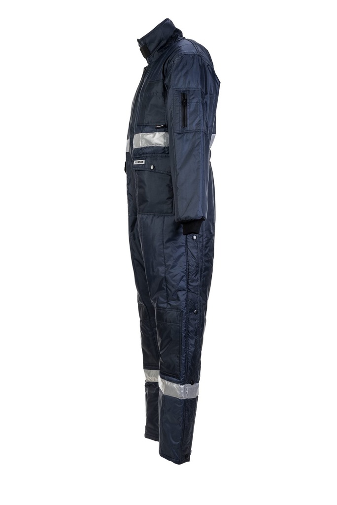 Planam Gefrierhaus Overall Kühl-/Gefrierhaus – Marineblau – Seitenansicht links