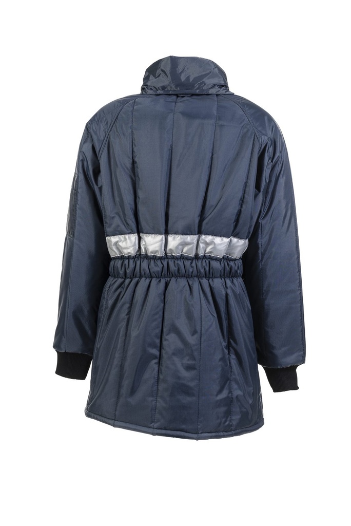 Planam Gefrierhaus Parka Kühl-/Gefrierhaus – Marineblau – Rückansicht