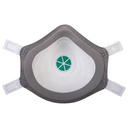Portwest Premium FFP3-Feinstaubmaske – Weiß – Rückansicht