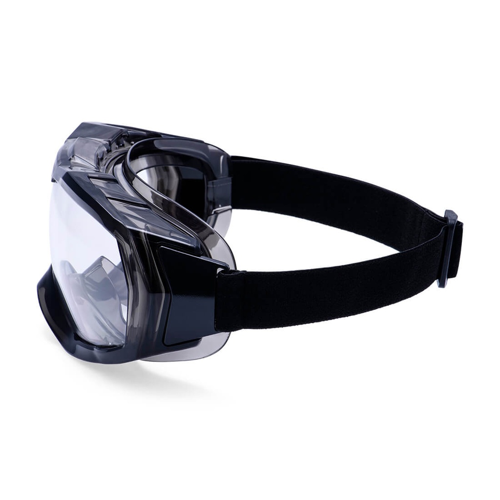 Portwest Ultra Safe Light belüftete Schutzbrille – Weiß – Rückansicht