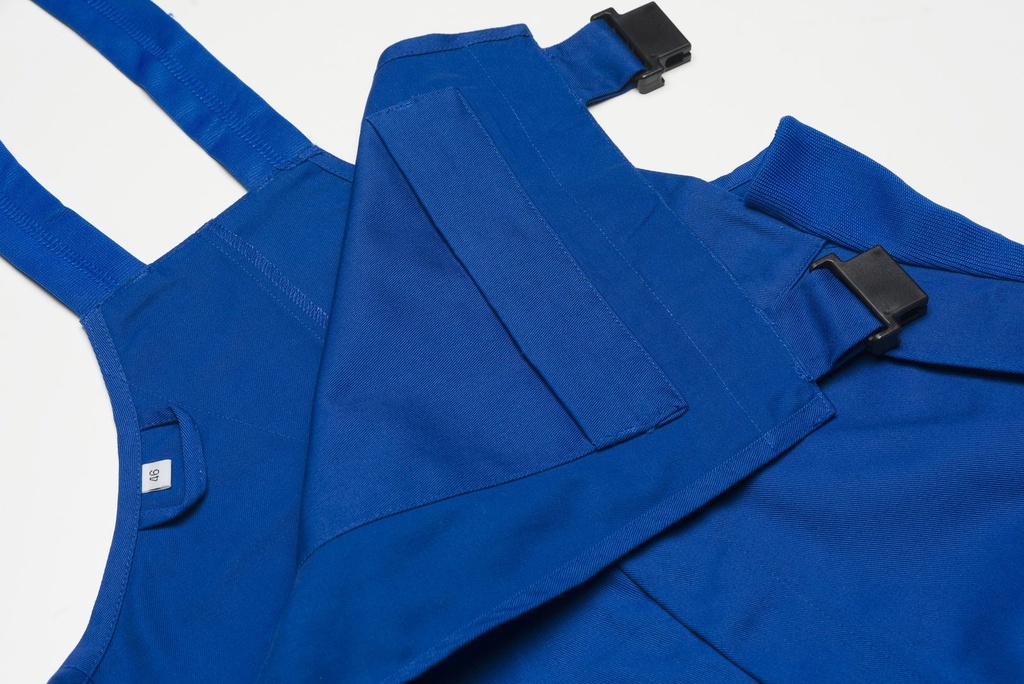 Planam Herren Latzhose Food – Kornblumenblau – Detailansicht 1