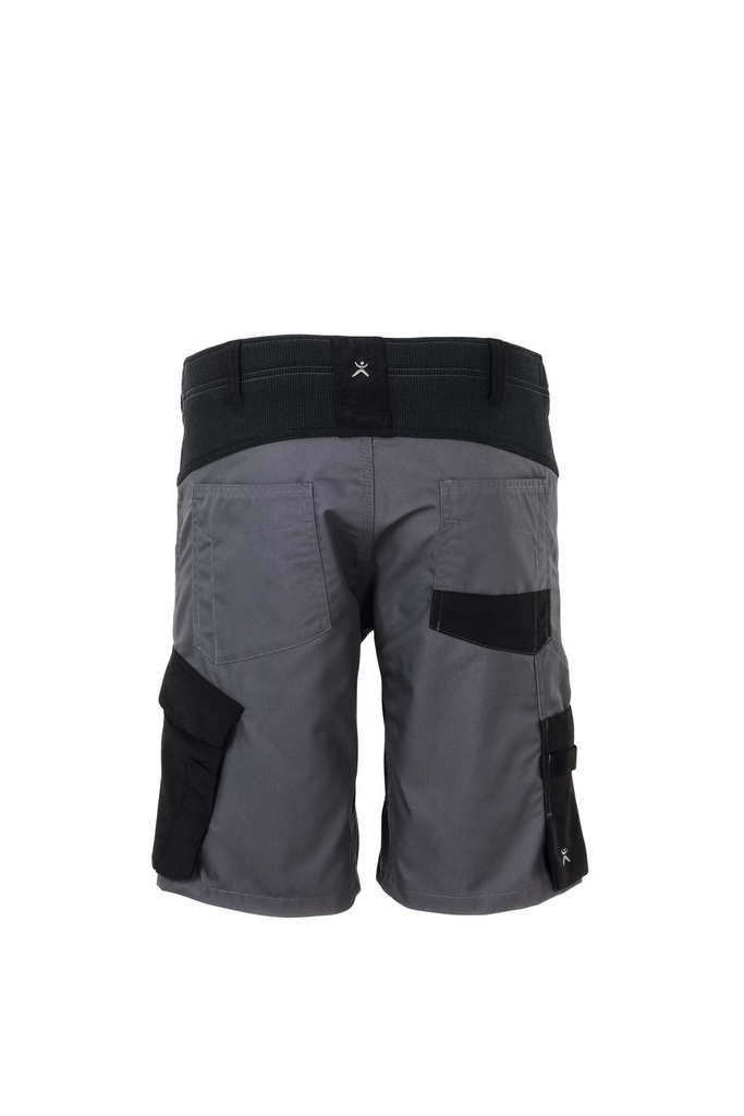 Planam Herren Shorts Norit – Dunkelgrau – Rückansicht