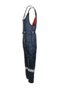 Planam Kühlhaus Latzhose Kühl-/Gefrierhaus – Marineblau – Seitenansicht links