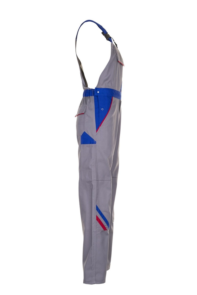 Planam Latzhose Highline – Blau/Grau – Seitenansicht rechts
