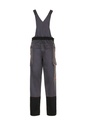 Planam Latzhose Weld Shield – Grau – Rückansicht