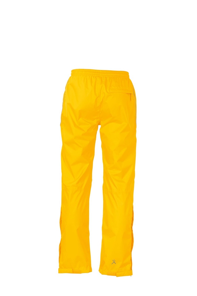 Planam Monsun Hose Outdoor – Gelb – Rückansicht