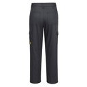 Portwest Damen-ESD-Bundhose – Grau – Rückansicht