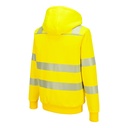 Portwest PW3 Warnschutz-Winterkapuzenjacke – Gelb – Detailansicht 2