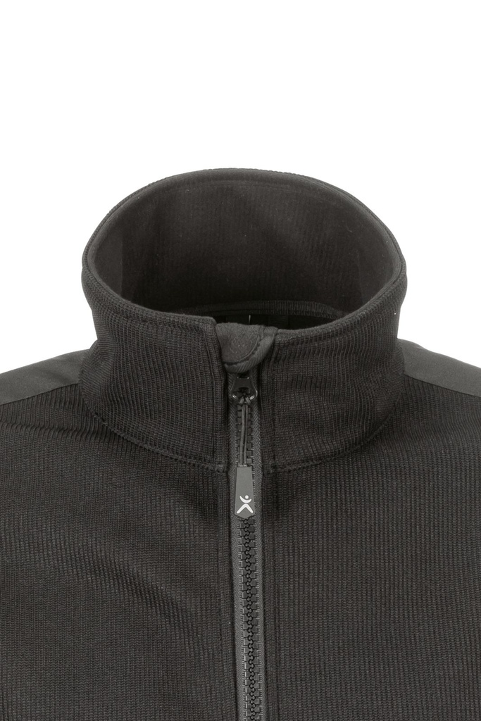 Planam Softshellblouson Norit, Outdoor – Schwarz – Detailansicht 1