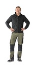 Planam Softshellblouson Norit, Outdoor – Schwarz – Modelansicht 1