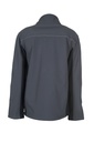 Planam Softshelljacke Highline, Outdoor – Dunkelgrau – Rückansicht