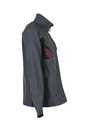 Planam Softshelljacke Highline, Outdoor – Dunkelgrau – Seitenansicht rechts