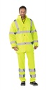Planam Parka uni Warnschutz, Outdoor – Warngelb – Modelansicht 1