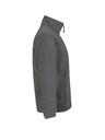 B&C COLLECTION Fleecejacke Icewalker+ – Dunkelgrau – Seitenansicht rechts
