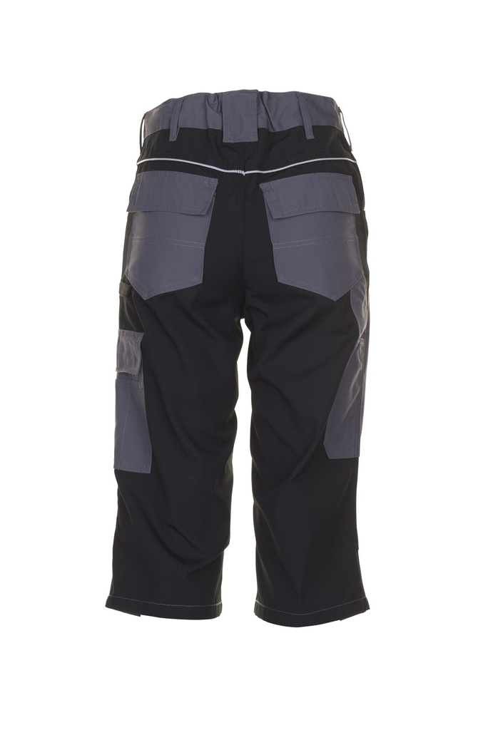Planam 3/4-Hose Plaline – Dunkelgrau – Rückansicht