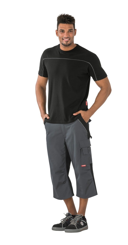 Planam 3/4-Hose Plaline – Dunkelgrau – Modelansicht 1