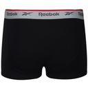 Reebok Unterhosen Ovett (3er Pack) – Schwarz – Rückansicht