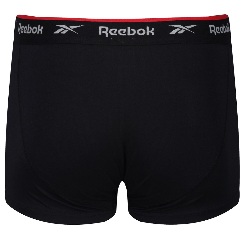 Reebok Unterhosen Redgrave Sport (3er Pack) – Schwarz – Rückansicht