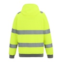 Regatta High Visibility Warn-Hoodie Contract Pro – Warngelb – Rückansicht