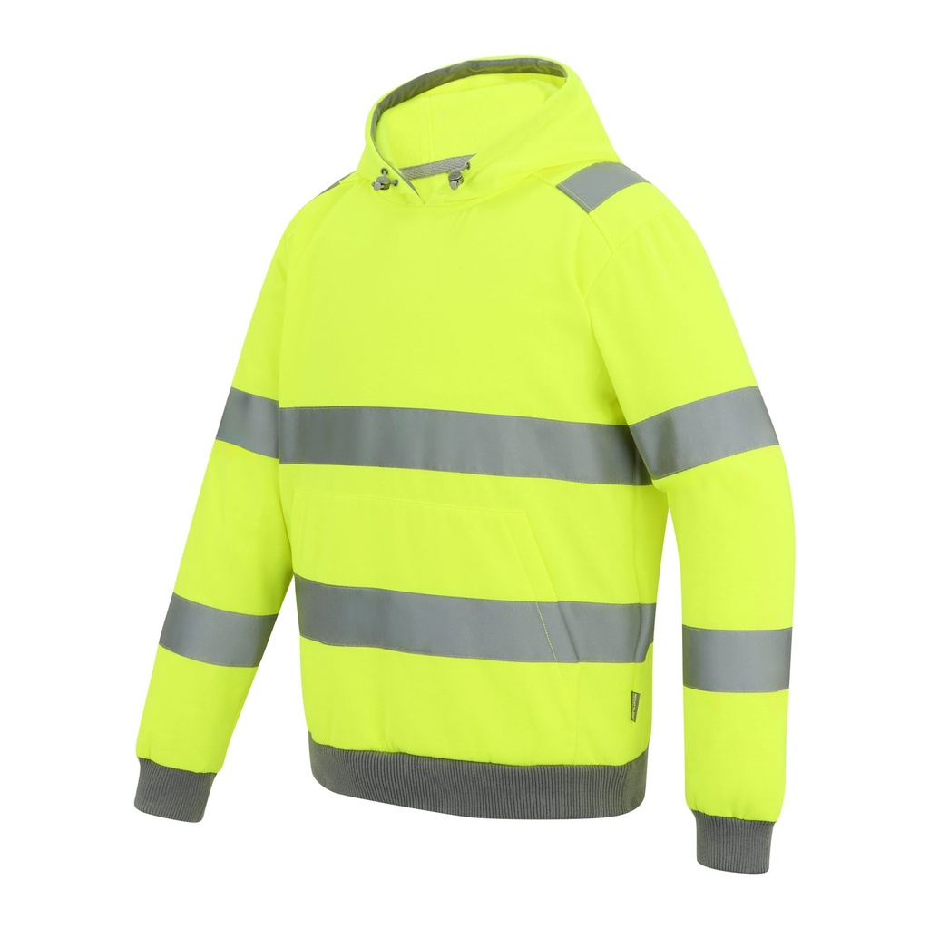 Regatta High Visibility Warn-Hoodie Contract Pro – Warngelb – Seitenansicht rechts