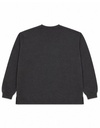 Miners mate supersize Übergröße Sweatshirt Ohne Bund Plus Size – Anthrazit – Rückansicht