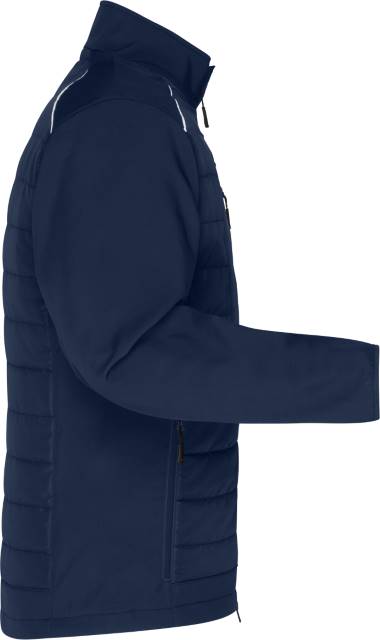 Daiber JN 1820 Hybridjacke – Marineblau – Seitenansicht rechts