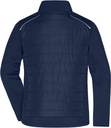 Daiber JN 1820 Hybridjacke – Marineblau – Rückansicht