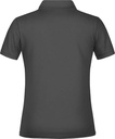Daiber JN 791 Damen-Piqué-Poloshirt – Anthrazit – Rückansicht