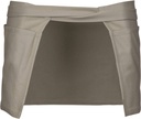 Kariban K 886 Barschürze kurz – Beige – Rückansicht