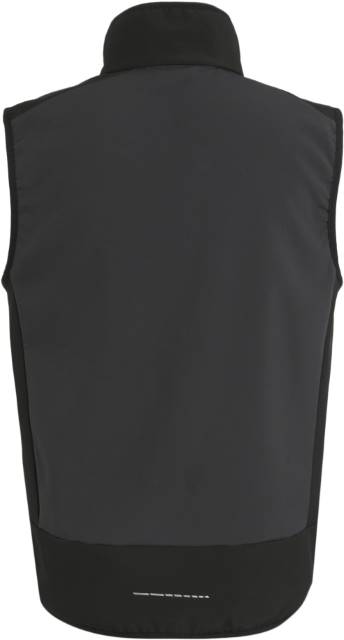 Regatta TRA 907 E-volve 2-Lagen-Softshellweste – Anthrazit/Schwarz – Rückansicht