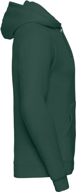 Russell 575M Kapuzenpullover – Flaschengrün – Seitenansicht rechts
