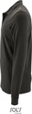 Sol's Perfect LSL Langarm-Poloshirt – Anthrazit – Seitenansicht links