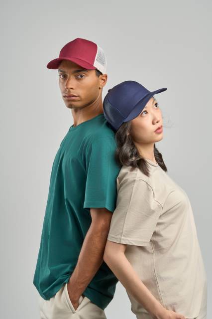 Atlantis Rapper Cotton 5-Panel-Trucker-Kappe