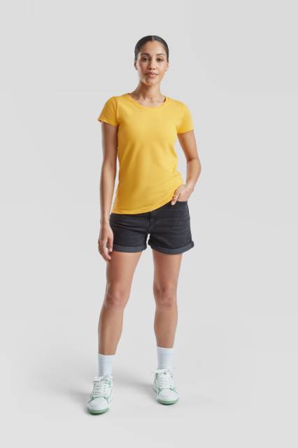 Fruit of the Loom Lady-Fit Valueweight T Damen-T-Shirt