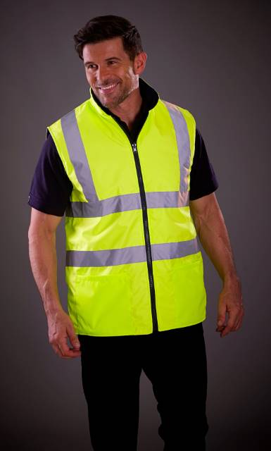 Yoko HV 008F Warnschutz-Wendeweste aus Fleece