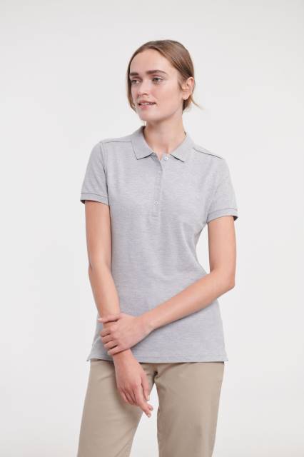Russell Athletic 566F Damen-Stretch-Piqué-Poloshirt