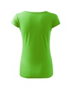 Malfini Pure Damen-T-Shirt – Apfelgrün – Rückansicht