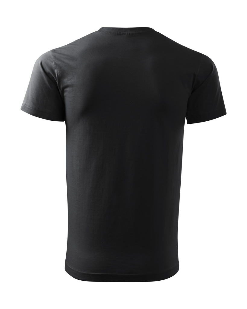 Malfini Basic Herren-T-Shirt – Anthrazit – Rückansicht