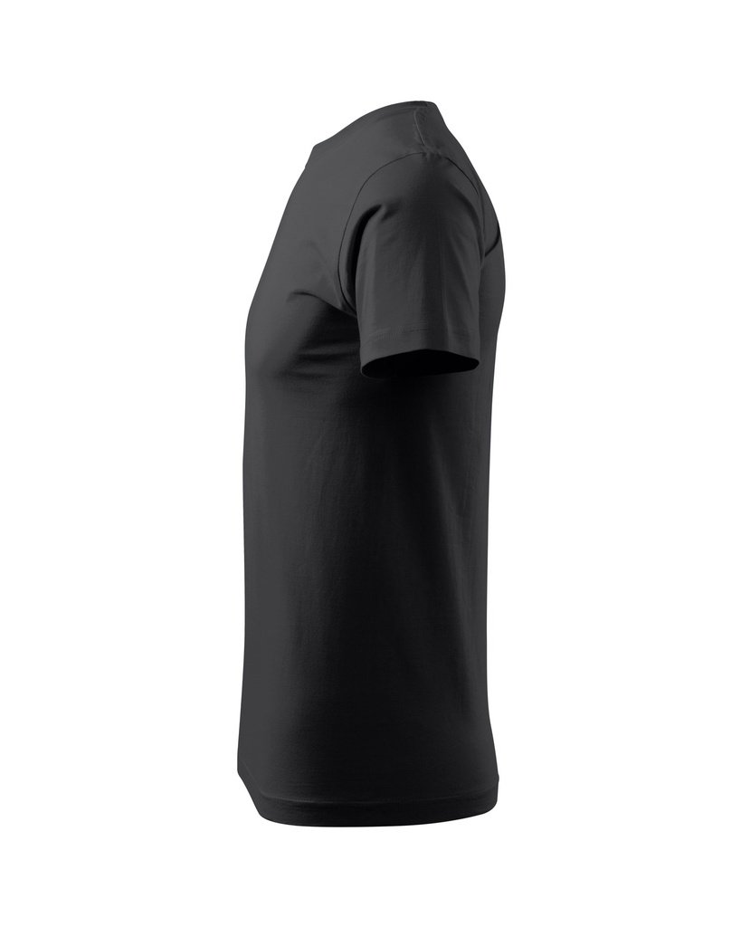 Malfini Basic Herren-T-Shirt – Anthrazit – Seitenansicht
