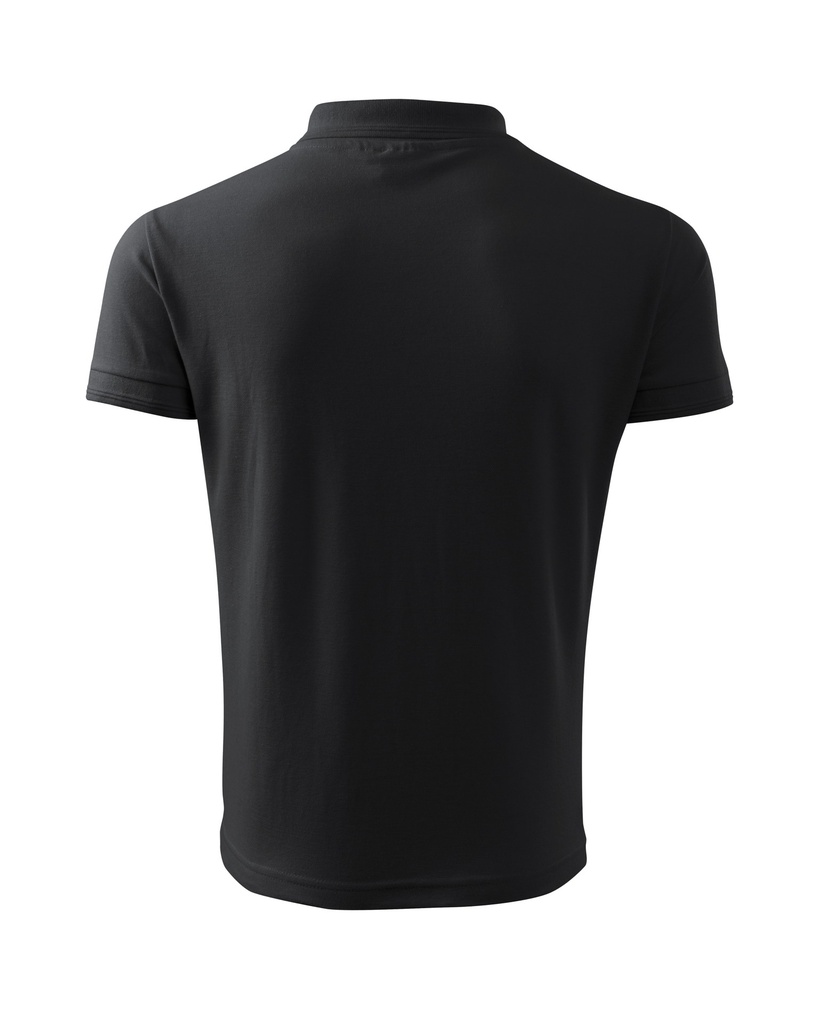 Malfini Pique Polo Herren-Poloshirt – Anthrazit – Rückansicht