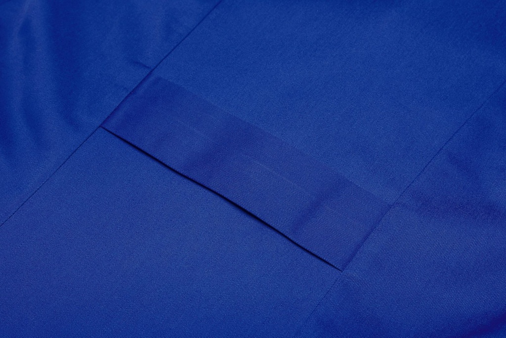 Planam Berufsmantel Mischgewebe Langarm Damen – Kornblumenblau – Detailansicht 4