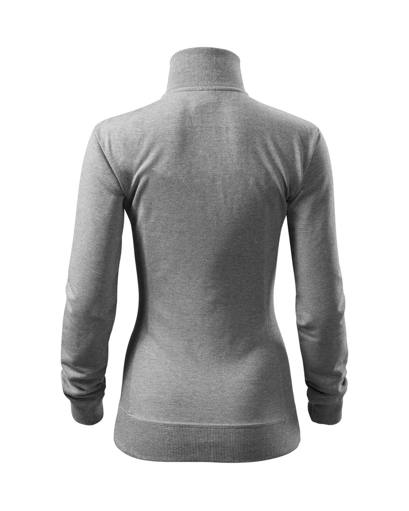 Malfini Viva Damen-Sweatshirt – Dunkelgrau meliert – Rückansicht