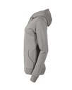 Malfini Trendy Zipper Damen-Sweatshirt – Dunkelgrau meliert – Seitenansicht